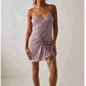 Free People Intimately Be My Mini Slip Dress Summer Lilac Women Medium M